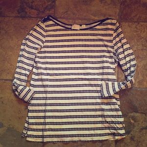 GUC Anthropologie 3/4 Sleeve Top